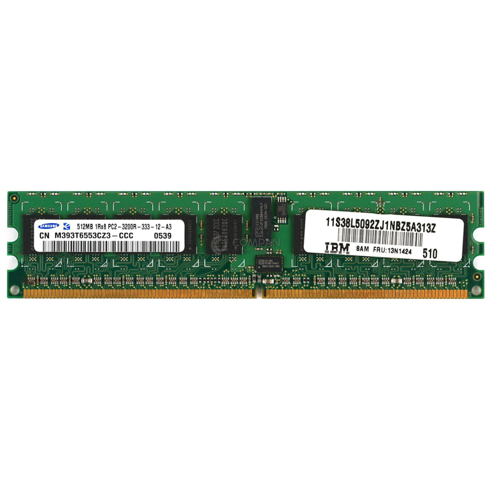 13N1424 IBM MEMORY 512MB PC 3200R CL3 DDR2